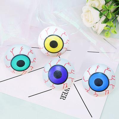 2Pcs Stress Reliever Toy Decorative Stress Toy TPR Eyeball Fidget Vivid Birthday Gifts