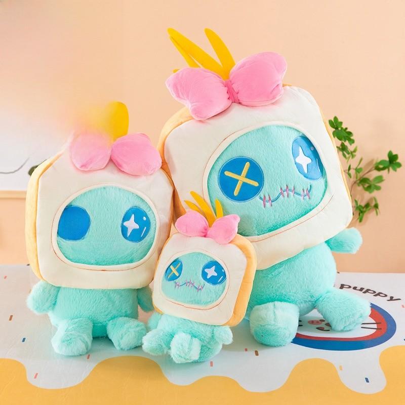 Disney Stitch Little Golden Retriever Plush Toy Soft Cushion Gift For Kids