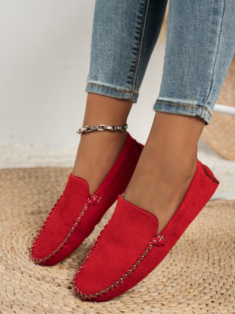 2024 Casual Lofers Women's Flat Shoes Ladies Elegant Butterfly-Knot Comfortable Shoes Women Soft Classic Office Shoes