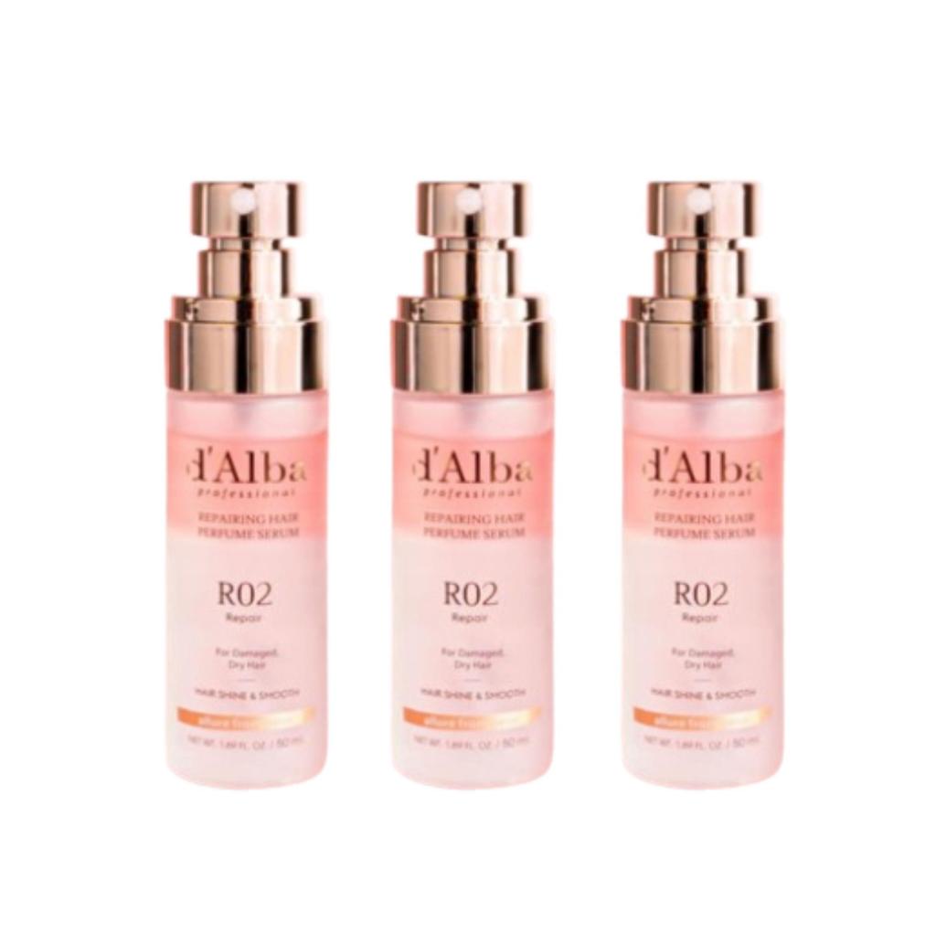 d'Alba Vegan Hair Perfume Serum 100ml x3 Set Nourishing Fragrance Hair Serum