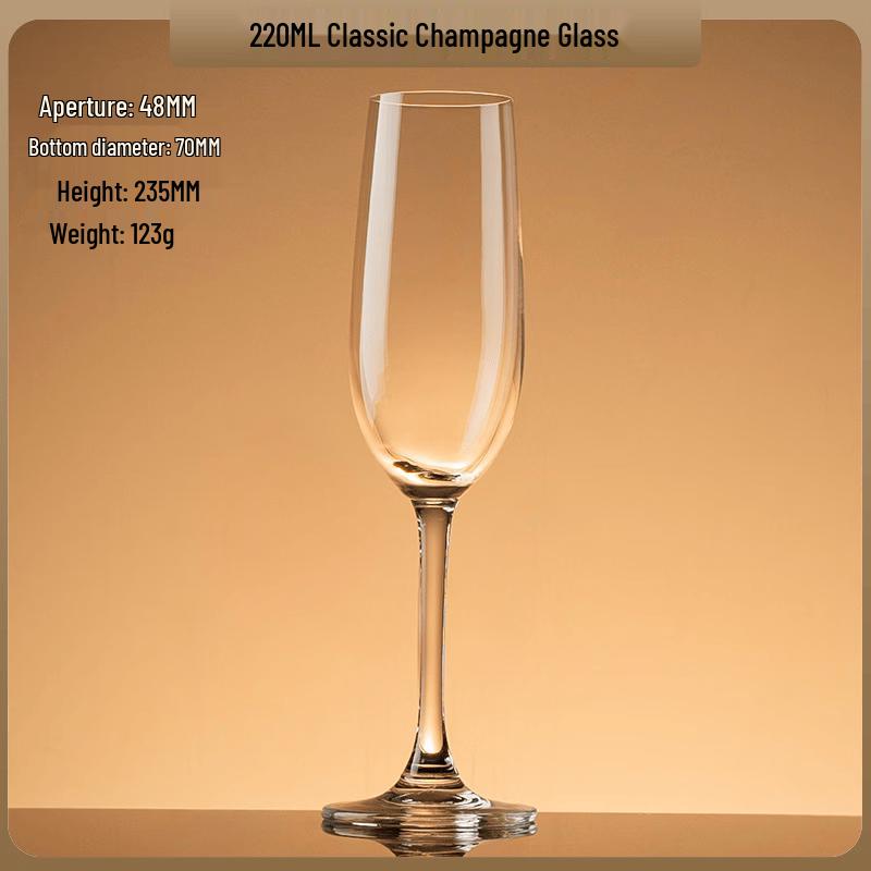 Mingzhanxuan Crystal Diamond Gold Leaf Stemware