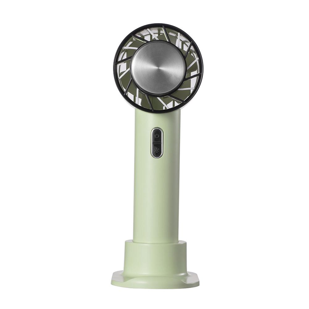 

Lightweight Fan 2200mAh Battery Compact Size Handheld Design Hiking Accessory Long Battery Life Cooler 58*68*163mm зелений