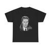 Walken Biker Motorcycle Graphic Tee | Actor Walken Portrait T-shirt