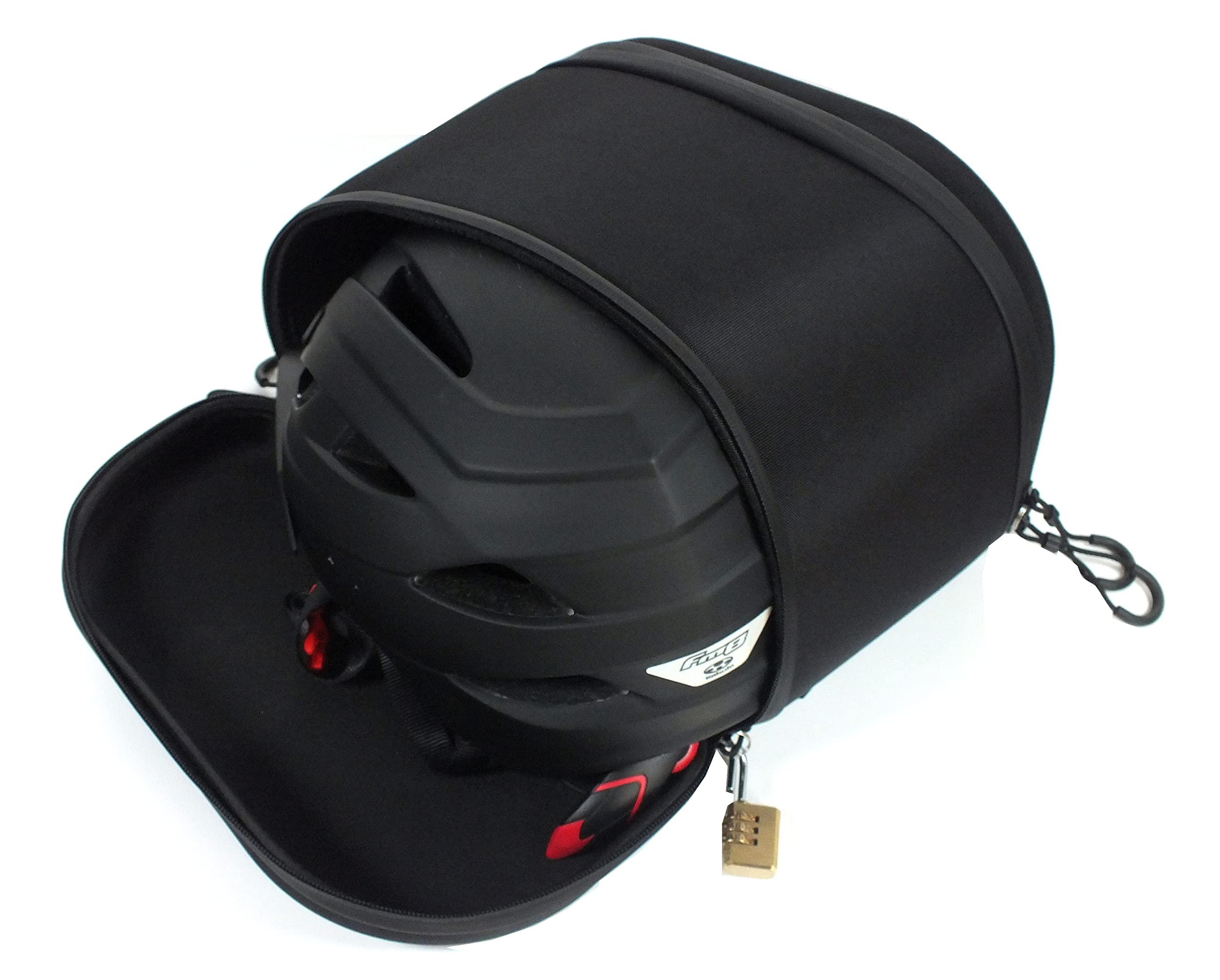 

HEATKING Helmet Carrying Bicycle Key Storage Easy to No Carrying Helmet Case with Storage Bag Bag, Bag, Case, Anti-Theft, Waterproof, Secure, Attach,