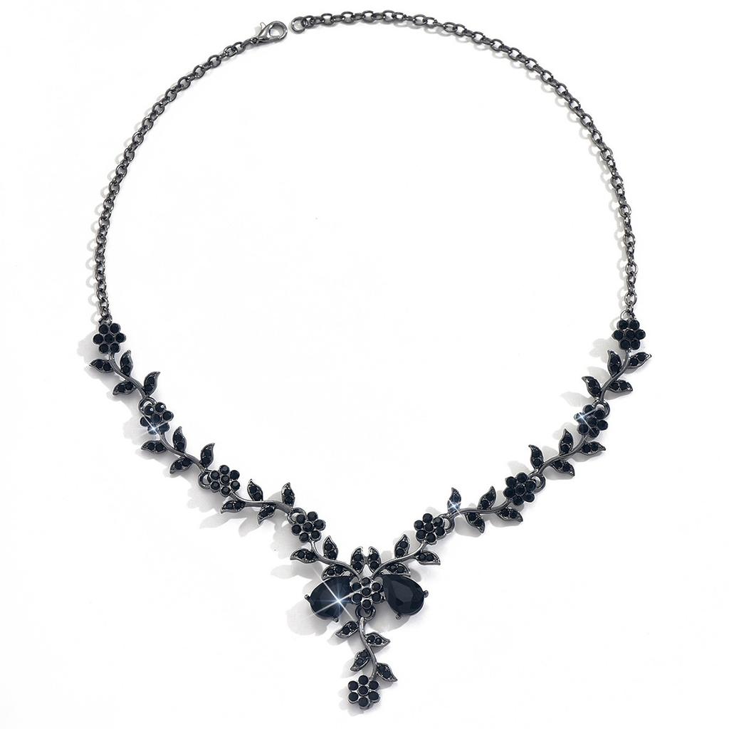 Colar de Pérola Flor com Diamantes Francês Moda Luxo Leve Corrente para Clavícula Joias de Nicho de Alta Qualidade Acessórios