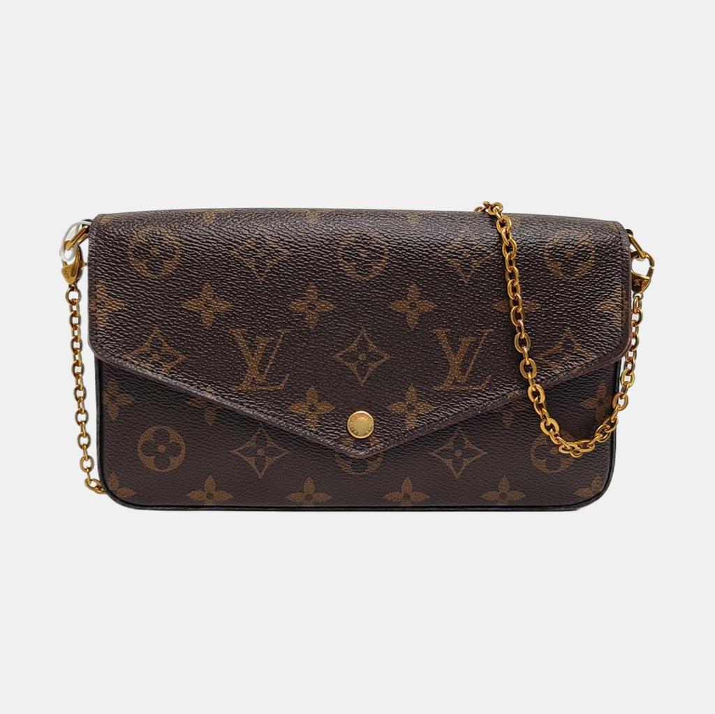 [Pre-Owned] Louis Vuitton Pochette FéLicie 'Brown Monogram Canvas' - Very Good #1H6I8VG