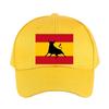 Spanish bull flag Woman Man Baseball Cap Adult Adjustable with Curved Brim Hiking Fishing Hat sun protection sun hat