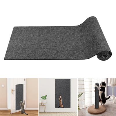 Trimmable Cat Scratcher Mat Self-Adhesive Cat Scratching Pad Replacement for Cat Towers Anti-Scratch