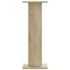 Speaker Stands 2 Pcs Sonoma Oak Engineered Wood