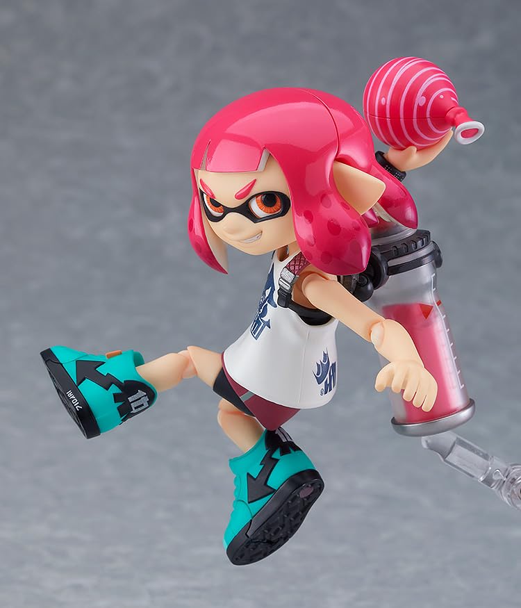 figma 2 Girl DX Edition Plastic Painted Movable Figure Resale Splatoon/Splatoon Non-Scale