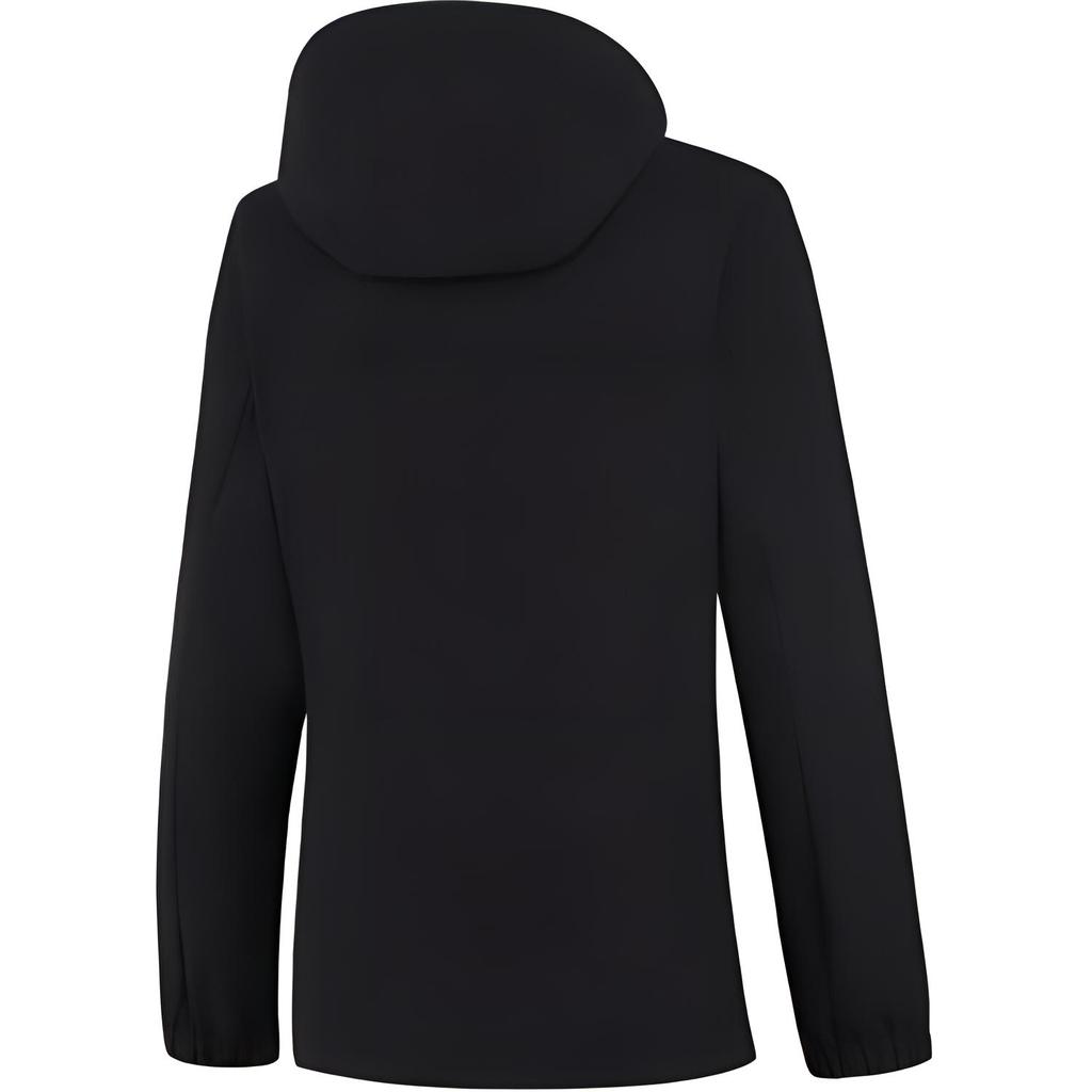 Li-Ning Solid Color Zip-Up Hooded Breathable Versatile Sports Jacket Women Jacket Black AFDUA20-4