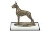 Great Dane I - dog figurine, figure on a white base, trophy for Art-Dog dog show exhibition