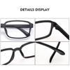 BLMUSA Wide Oversized Reading Glasses Ultralight Anti Blue Light Myopia Frame TR Myopia Customization Glasses Big Faces for Men