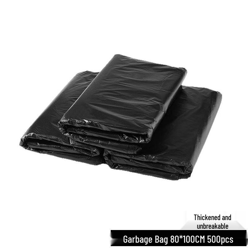 Jian an Black Extra Thick Commercial Trash Bags