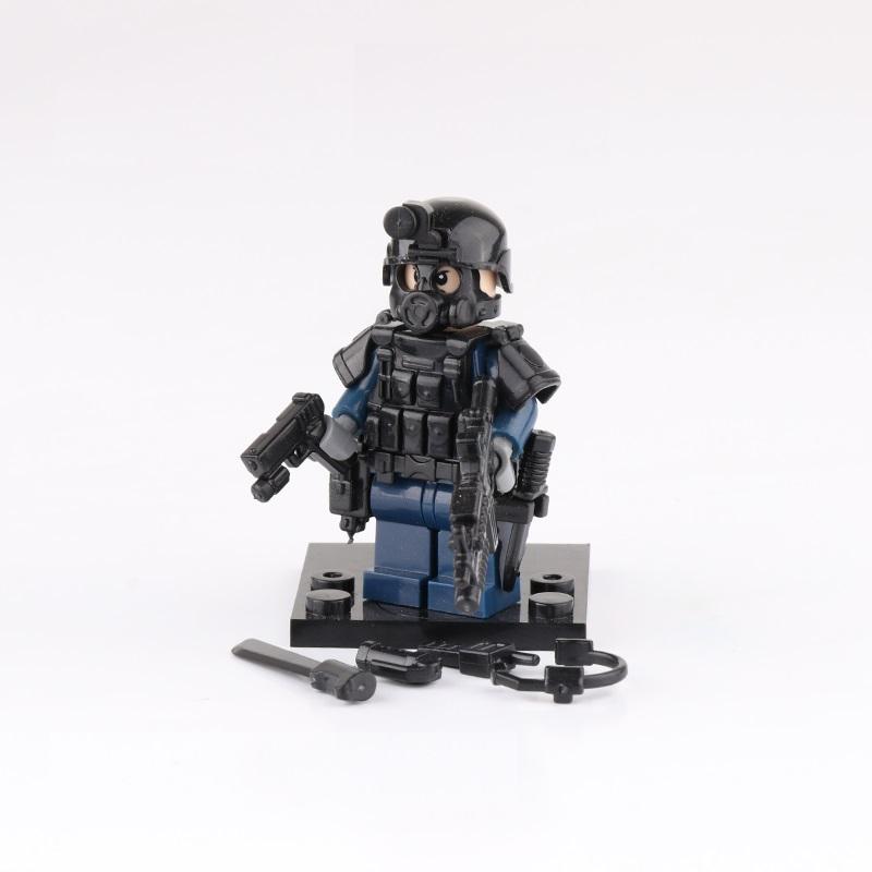 Arma forțelor speciale militare Soldat modern Poliție MOC SWAT Arme militare Mini figurine Bloc de construcție Jucării pentru copii