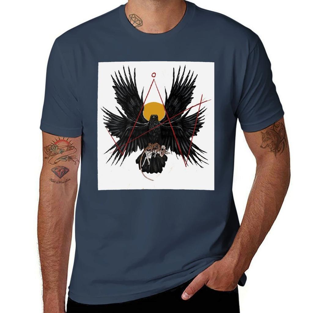 Biblically Accurate Crow Tshirt Casual Fashion Print Tee Top Tshirt
