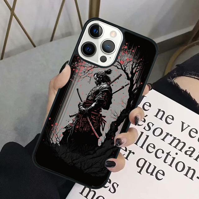 Japan Samurai Ninja Ronin Mobile Phone Cases Cover For iPhone 17 Air 16 15 14 12 13 11 Pro MAX Apple Plus Coque
