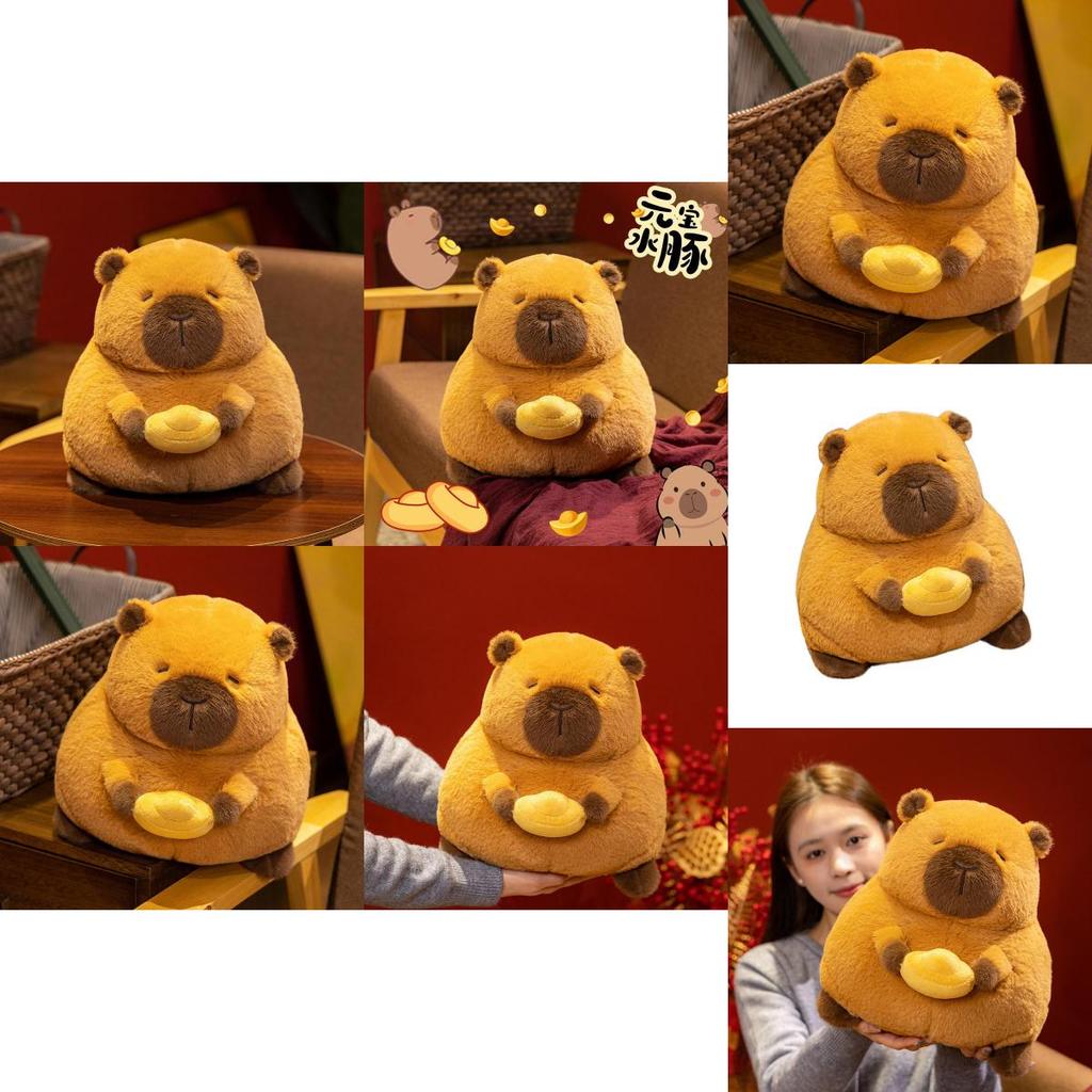 Adorable Cartoon Capybara Plush Toy For Girls Perfect For Living Room Decoration
