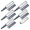 Stainless Steel Magnetic Push Latches for Cabinets Push To Open Cabinet Hardware Push Touch Latch Kitchen Door Pushing