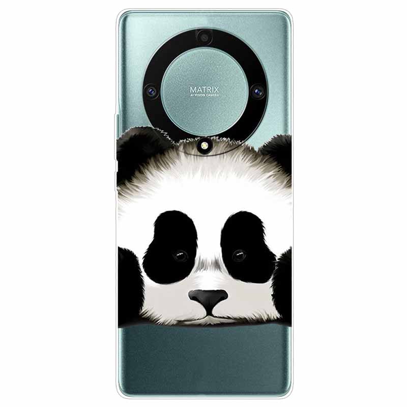 Custodia per Honor Magic6 Lite 5G Trasparente TPU Silicone Funda Capa per Honor Magic 6 Lite Coperture Morbide Magic6Lite Trasparenti Coques borsa