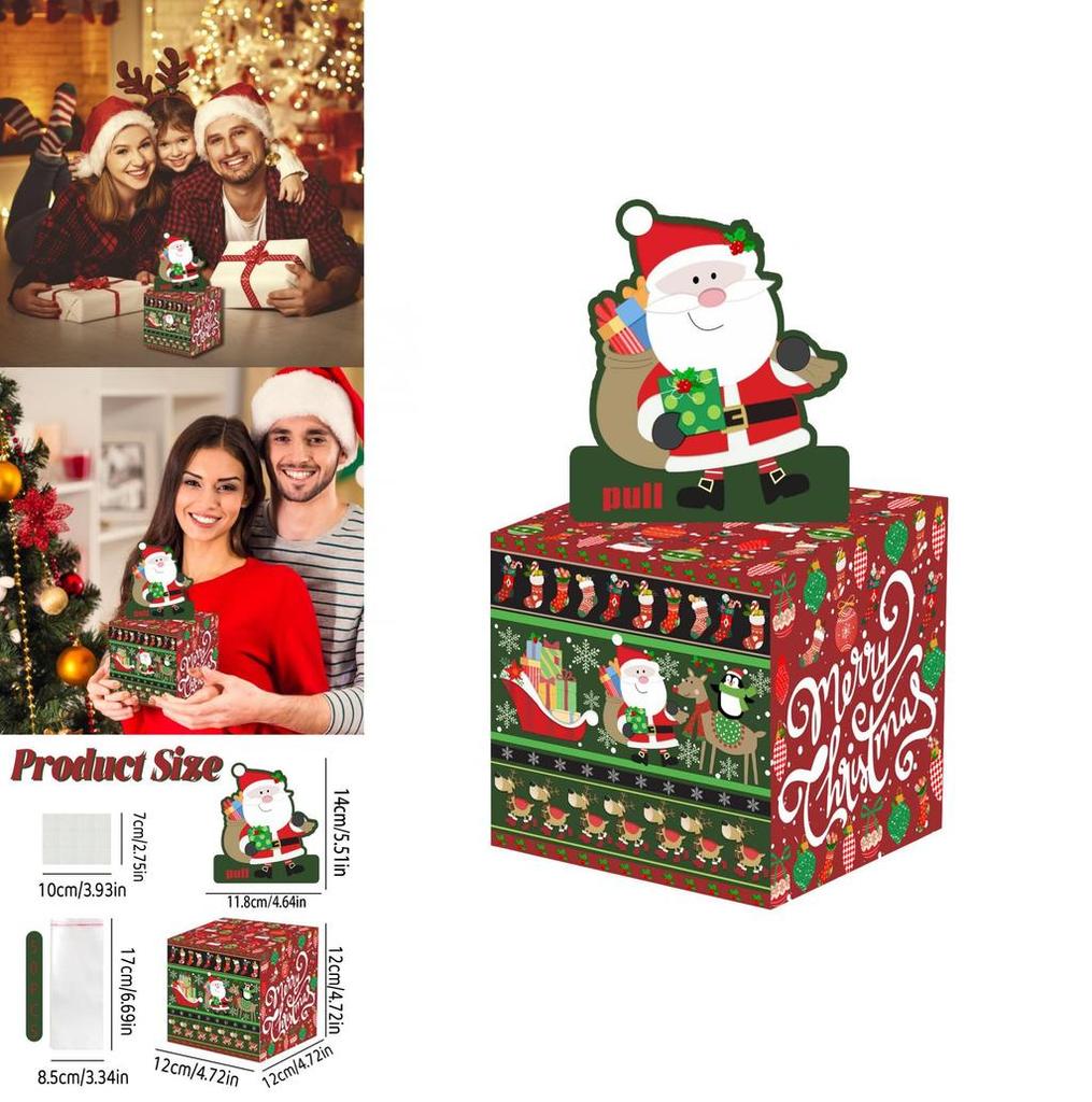 Weihnachtsparty-Atmosphären-Requisite mit rotem Muster für Feiern und Veranstaltungen