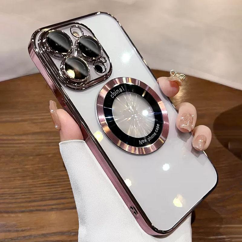 Husă Magnetică pentru Telefon Pentru iPhone 15 Pro Max 14 Pro Max Plus Husă Huse Moi din Silicon Pentru iPhone 13 12 14 15 Pro Mini Capac Spate