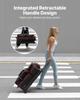 3 Ball Bowling Bag with Wheels Double Roller Bowling Bag Shoe Compartment