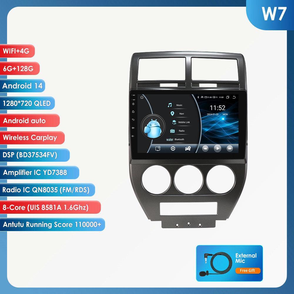 2007-2009 Jeep Compass Android GPS Navigator with Large Screen