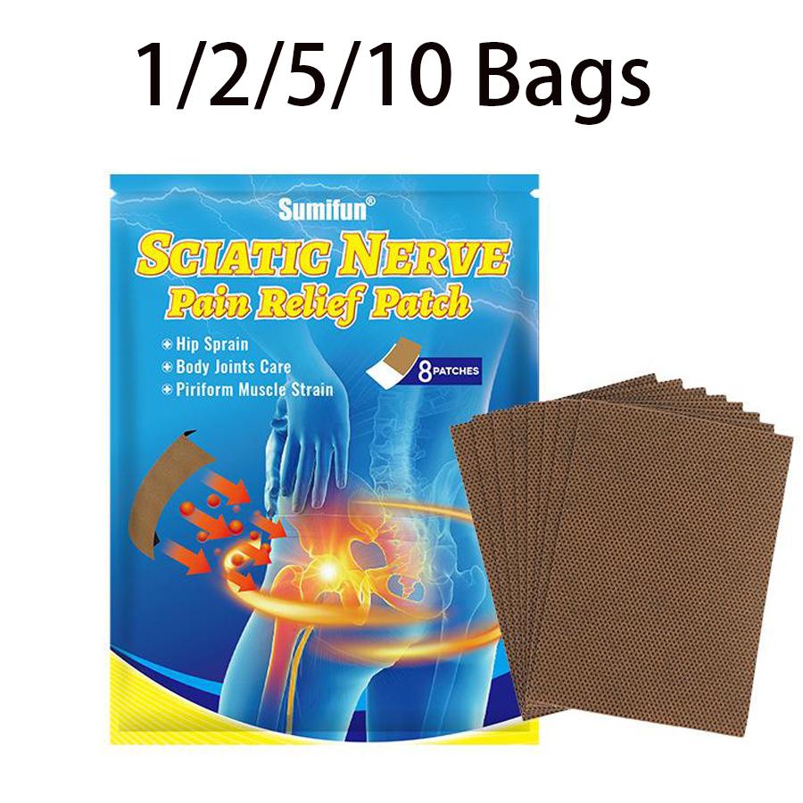 

Sumifun 8/16/40/80 шт. Обезболивающие травяные пластыри для суставов, наклейки для здоровья офисных работников, пластырь для мышечной акупунктурной точки бедра 40PCS(5 Bags)