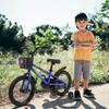 Kids Bike 14 Inch for Boys & Girls with Training Wheels, Freestyle Kids' Bicycle with Bell,Basket and Fender.