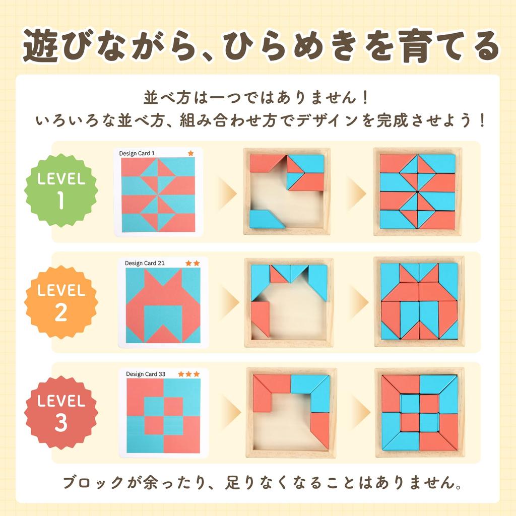 Supervised by an educational recreation Inspirational Wooden Puzzle Wooden Observation Thinking Brain 60 Design 120 Questions in Ages Family Gift