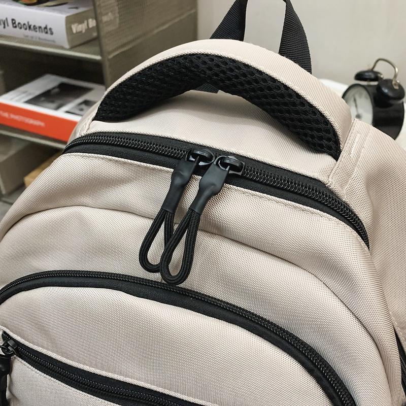 Backpack Female Letter Student Schoolbag Couple Travel Backpack