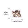 Cute Kitten Stickers - 64 Sheets Decorative DIY Set for Phone Cases & Stationery