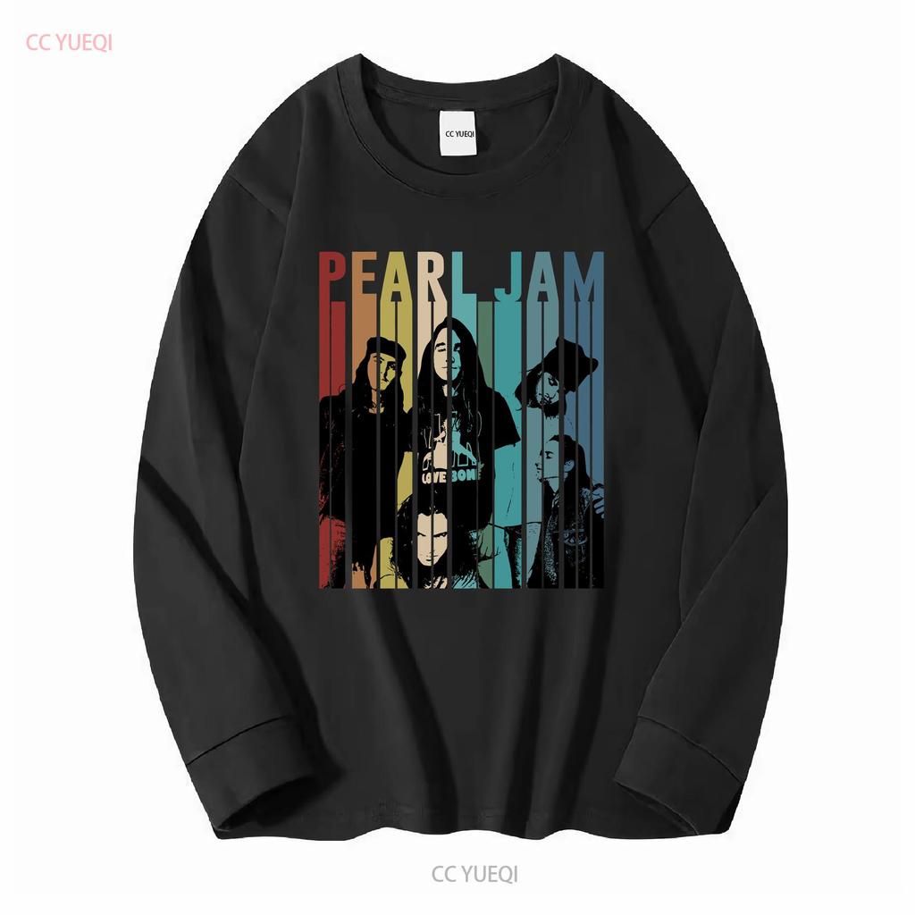 P E A R L Jam Band Vintage Retro T-Shirt Te1818 Vintage Gewaschenes Oberteil Für Den Alltag Grafik Atmungsaktiv Weich Streetwear Lässig