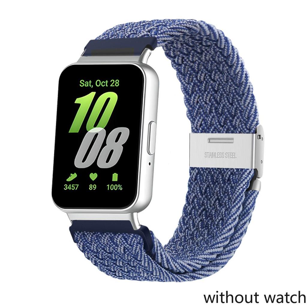 Braided Bands for Samsung Galaxy Fit 3 Sports Strap Adjustable Replacement Correa Nylon Bracelet for Samsung Galaxy Fit3 Band