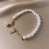 Classic Fashion Butterfly Pearl Pendant Bracelet For Women Exquisite  Lucky Cuff Bracelet Anniversary Gift Luxury Jewelry New