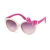 Cute Bow Sunglasses UV400 Round Frame Kids Princess Eyewear Sun Protection for Party Travel Beach Holiday Gifts