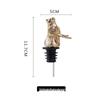 Qianxing Decorative Animal Head Bottle Pourers & Wine Stoppers (2-Pack)
