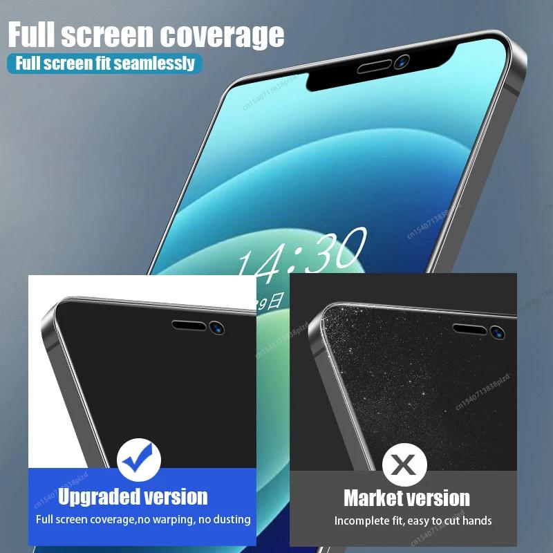 8 Pçs Tpu Filme De Hidrogel Capa Completa Para Iphone 17 16 15 14 Pro Max Protetor De Tela Iphone 13 12 Mini 11 Plus 8 X R S Xs Xr Se Ar
