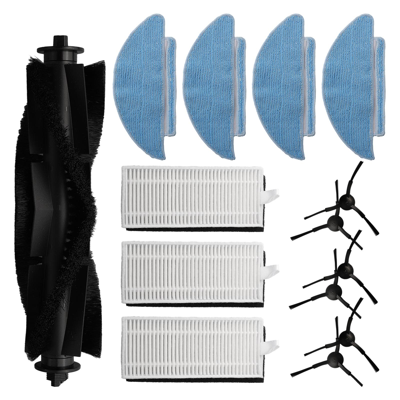 

1 Set Main Side Brush Filter Mop Pad For Cecotec For Conga 7490 For Genesis For 7490 For X-Treme Vacuum Cleaner Spare To Replace