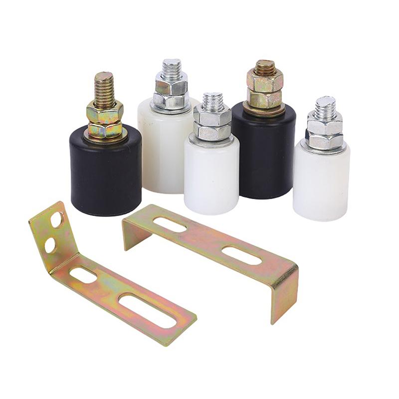 Single Nylon Positioning Pulley, Sliding Door Wheel Bearing Roller for Smooth Track Guide