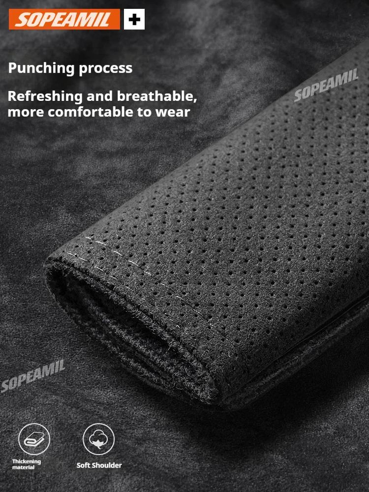 For Jeep Jeep Grand Cherokee Wrangler JK Gladiator Patriot Commander Renegade Compass SRT Trail Hawk Car Seat Belt Protect Sh