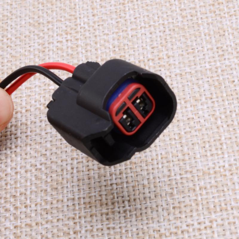 

EV6-8 S824 1P1344 WPT-1051 PT2160 88988313 89046636 1P1592 2Pcs Universal Car Fuel Injector Connector Plug Wire Harness Pigtail