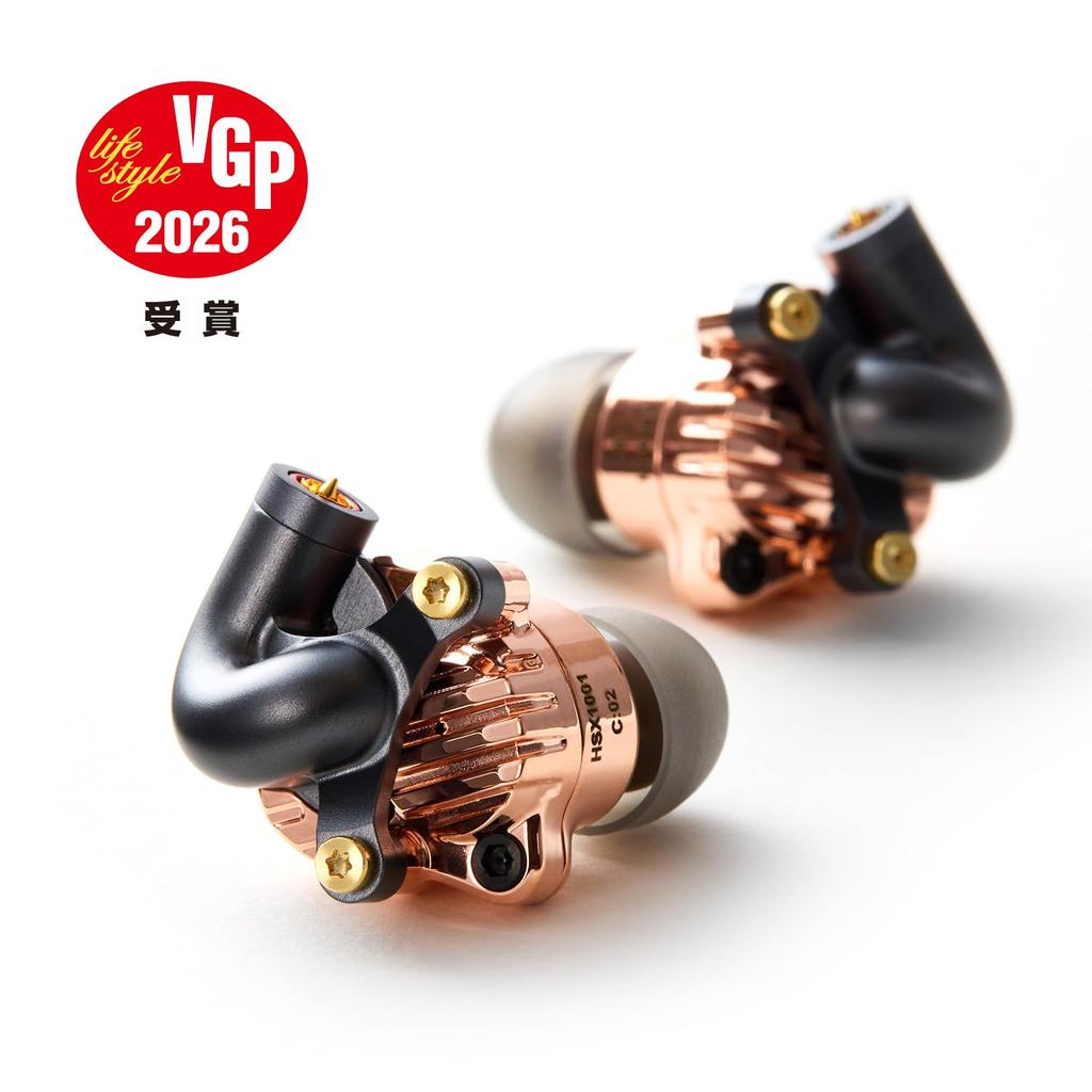 Acoustune HSX1001C02M02-GM HSX1001 C:02 M:02 Wired Earphones with Jin Dedicated Acoustic Chamber and Wired Connection Module [VGP2026 Award Winner][]