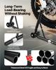 VEVOR Motorcycle Stand Lift, 1100lbs Capacity Front Rear Combo Stand Lift, Front Wheel Dual-Fork Stand, Rear U+L Fork Swingarm Spool Stand