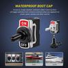 5Pcs Heavy Duty Car Boat Rocker Toggle Switch 250V 2Pin SPST ON/OFF Rocker Switches with Waterproof Cover SPST Terminal Switch