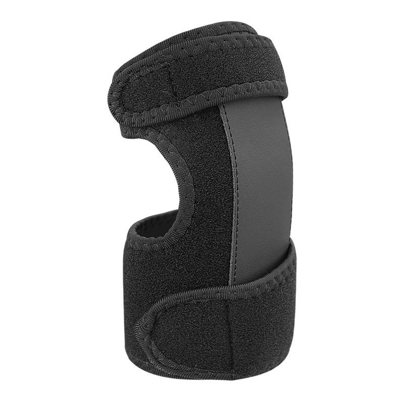 

Adjustable Pressurized Palm Cover Straps Sports Wrist Guard Protector for Fitness Training Workout Right чорний
