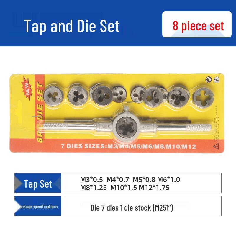 Manual Ratchet Hand Tap Wrench Set for Threading and Reaming