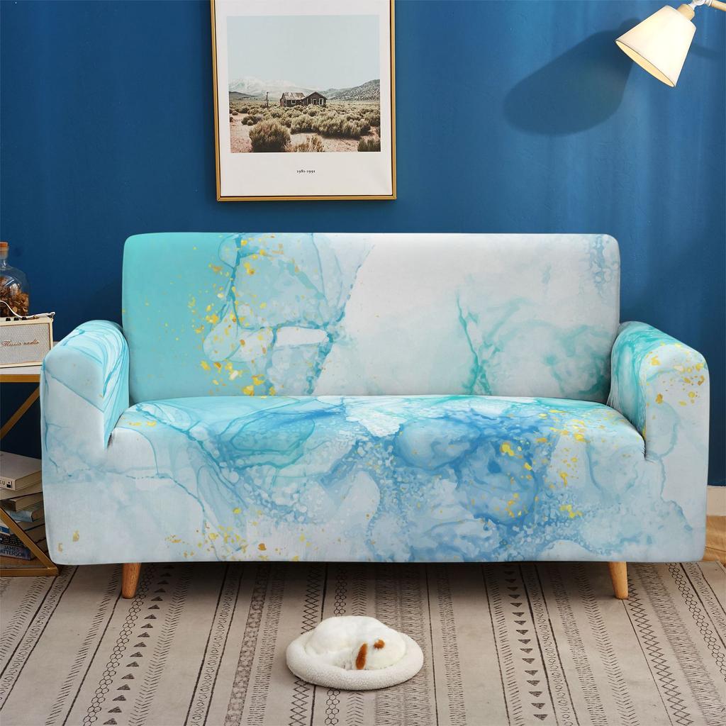 Elastic All-Inclusive Sofa Cover Gradual Change Smudging Multi-Person Combination Sofa Cover Lazy Sofa Cover