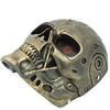Silberne und kupferfarbene DC-10 Terminator-Maske für Halloween-Kostümparty und Rollenspiel